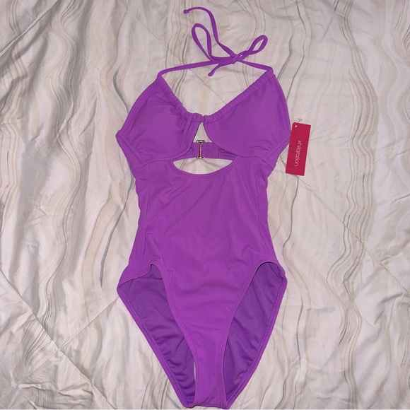 Xhilaration Purple‎ Women Swim One Piece - Picture 1 of 10